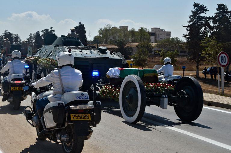 الموكب الجنائزي للرئيس الراحل عبد العزيز بوتفليقة