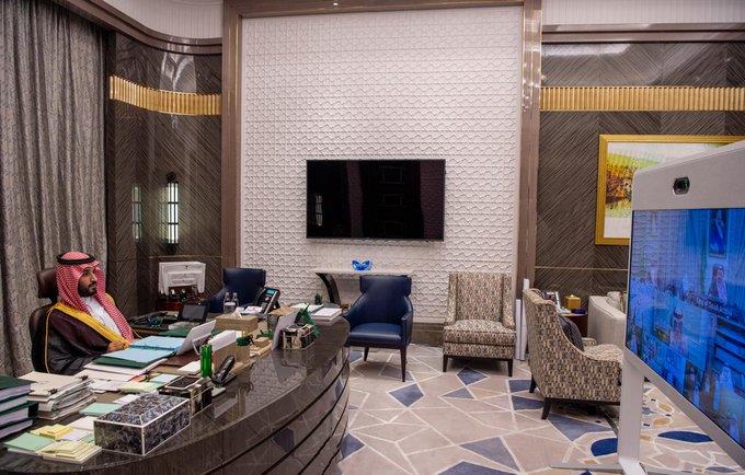 مجلس الوزراء يعقد جلسته ـ عبر الاتصال المرئي ـ برئاسة خادم الحرمين الشريفين