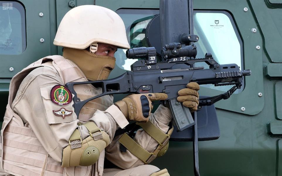 بالصور.. قوات الأمن الخاصة تستعرض جاهزيتها بمشعر عرفات بالصور.. قوات الأمن الخاصة تستعرض جاهزيتها بمشعر عرفات