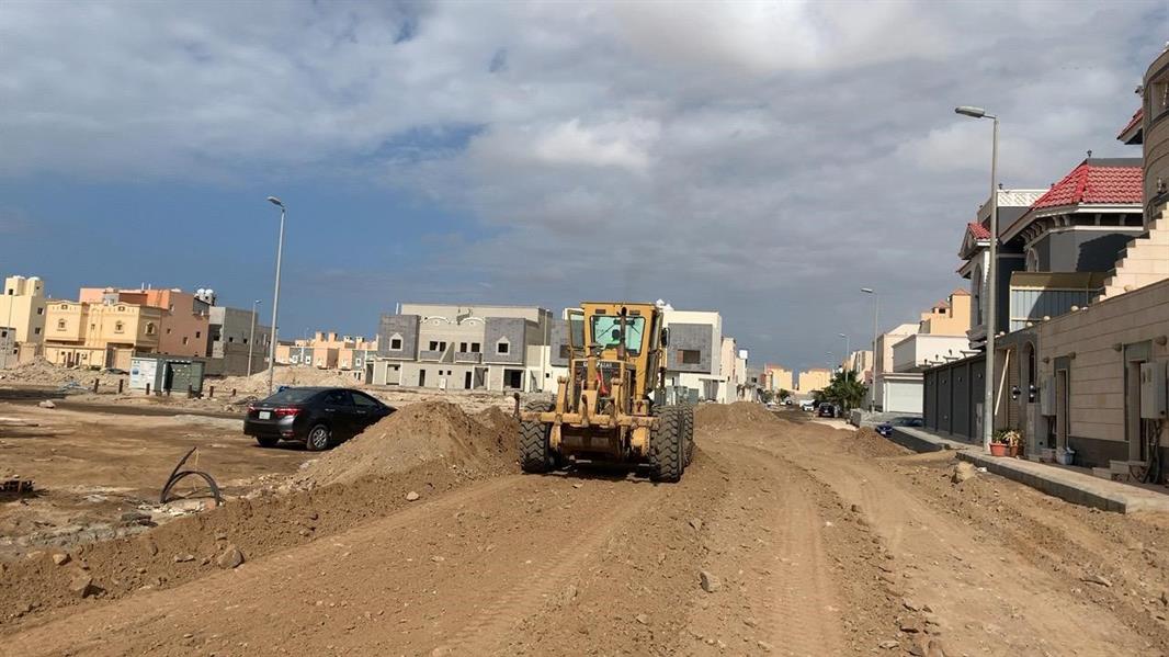 تنفيذ طرق بطول 100 ألف كم لأحياء شمال وجنوب مدينة جدة تنفيذ طرق بطول 100 ألف كم لأحياء شمال وجنوب مدينة جدة