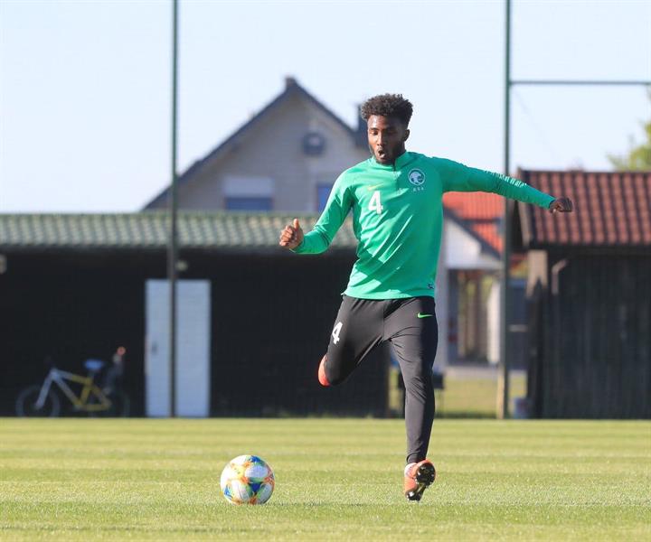 الأخضر الشاب يعاود تدريباته استعداداً لمواجهة بنما