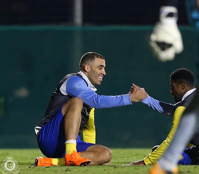 جانب من التمرين