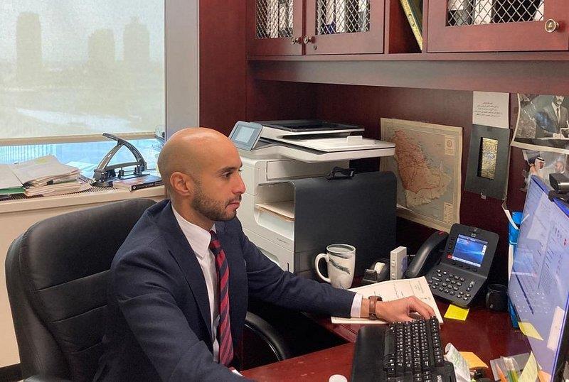 رئيس اللجنة الثالثة بوفد المملكة الدائم لدى الأمم المتحدة محمد خشعان