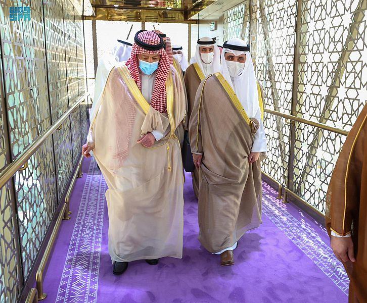 وزراء خارجية الكويت وعُمان والبحرين يصلون إلى الرياض وزراء خارجية الكويت وعُمان والبحرين يصلون إلى الرياض