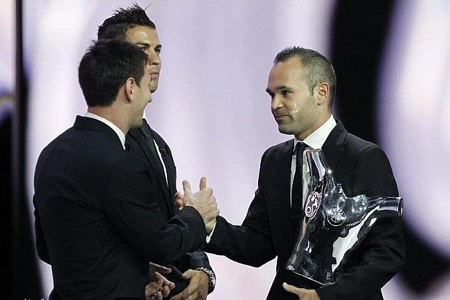 اندرياس انيستا أفضل لاعب في أوروبا