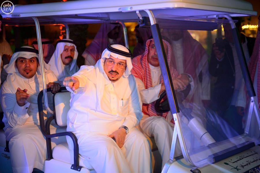 الامير فيصل بن بندر يدشن  10  حدائق   جديدة اليوم بمساحة تجاوزت  150 ألف متر مربع بالرياض