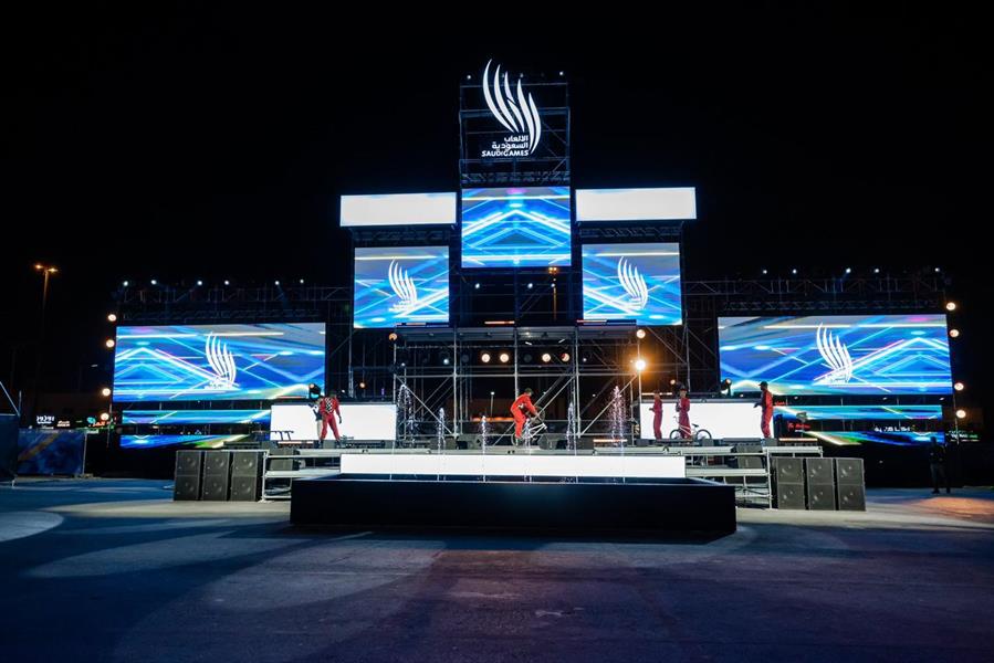 لجنة الألعاب الشعبية تُشارك في دورة الألعاب السعودية