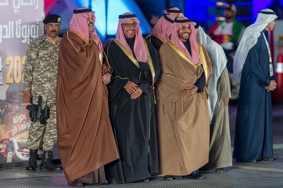 أمير حائل يتوج العطية بطلًا لرالي حائل تويوتا الدولي 2023