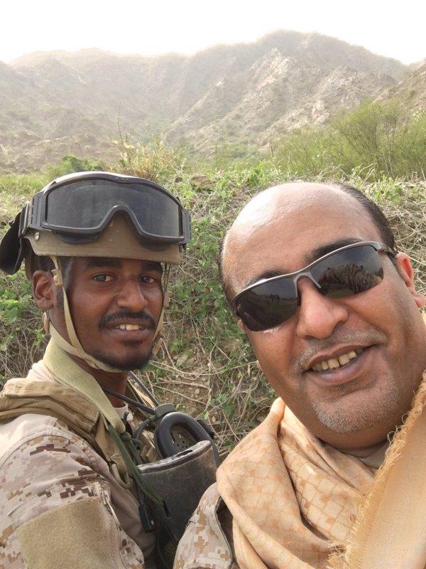 بالفيديو.. الفراج بالزي العسكري من الحد الجنوبي معلقاً .. 