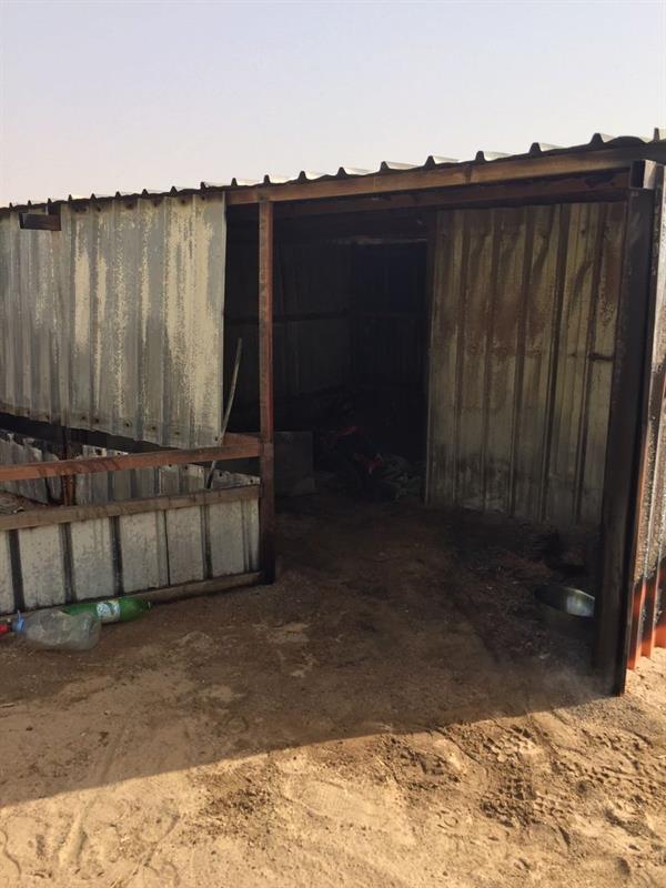 مصرع مواطن يبلغ من العمر 100 عام في حريق بغرفة مبنية من الزنك في يدمة  