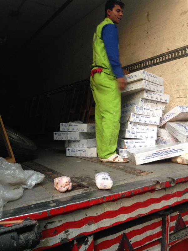 إحباط توزيع كميات من الدجاج الفاسد مجهول المصدر بمكة المكرمة (صور)