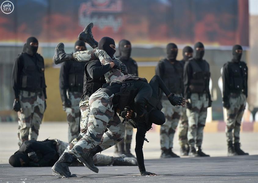 ولي العهد يرعى فعاليات التمرين التعبوي لقوات الطوارئ الخاصة صولة الحق 8