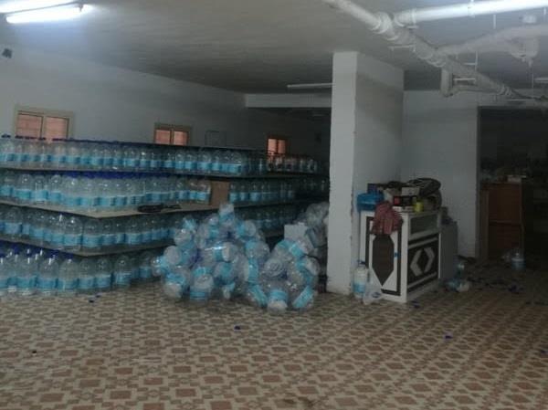 ضبط موقع مخالف لتعبئة 