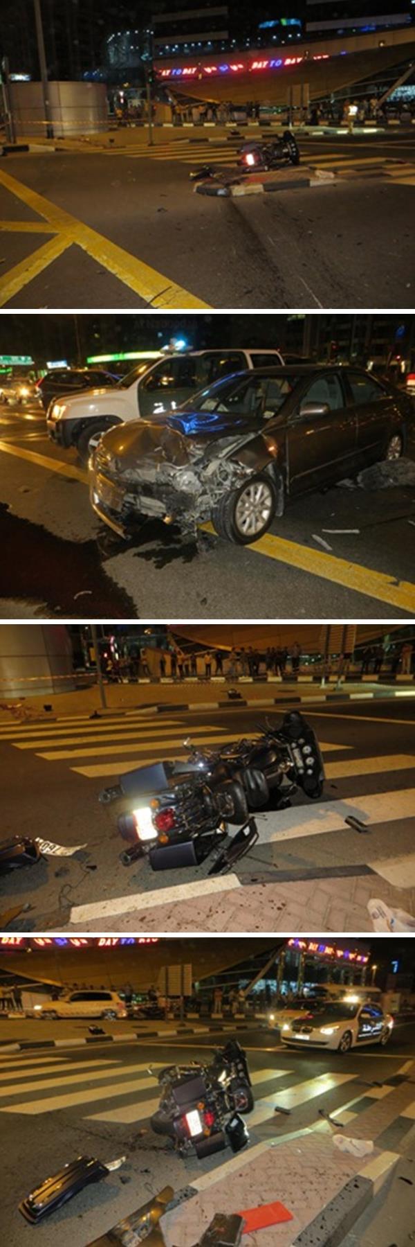 صورة من الحادث