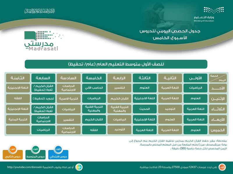 وزارة التعليم وزارة التعليم