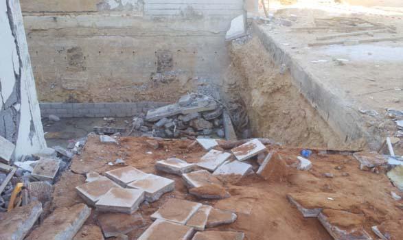 انفجار في فيلا سكنية نتيجة تسرب غاز