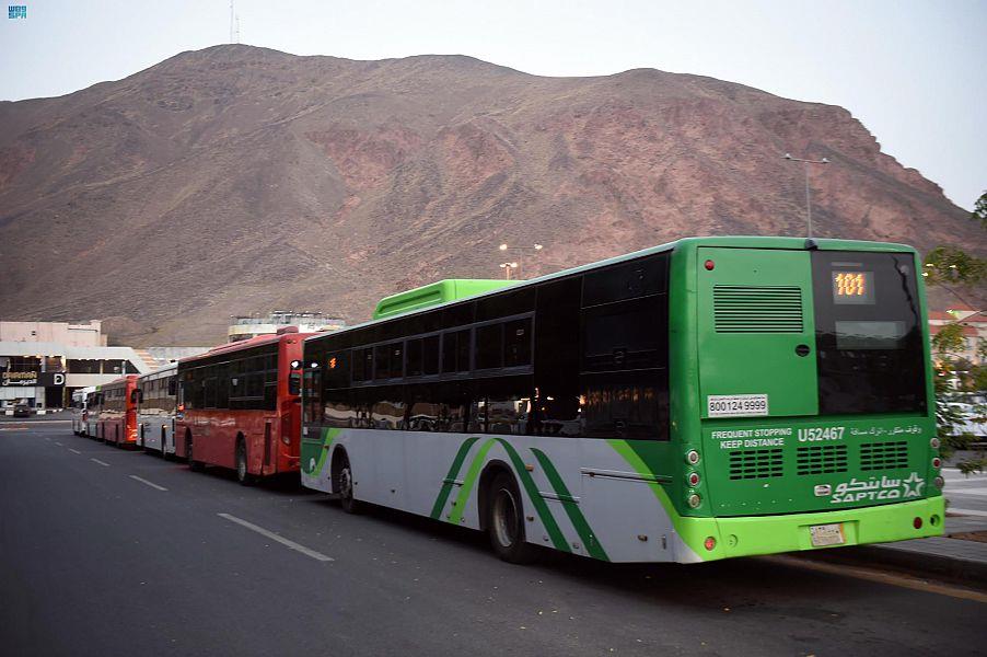 محطات نقل المصلين لأداء صلاة العيد بالمسجد النبوي