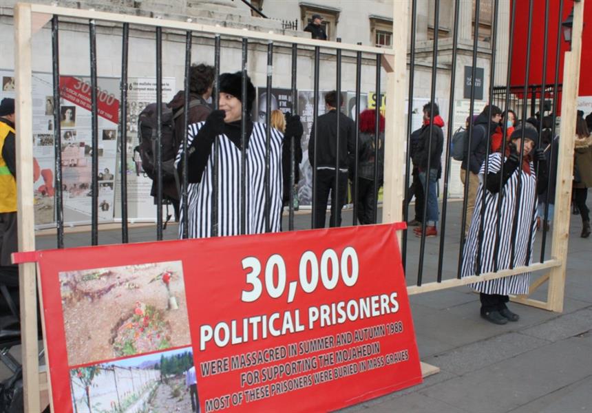 المعارضة الإيرانية تنظم مسيرات احتجاجية حاشدة في لندن ضد عمليات الإعدام في إيران