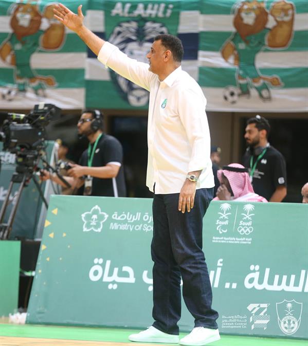 مباراة الأهلي والنصر لكرة السلة 