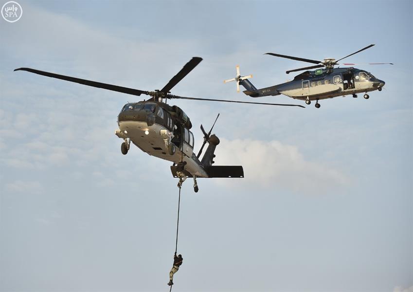 ولي العهد يرعى فعاليات التمرين التعبوي لقوات الطوارئ الخاصة صولة الحق 8