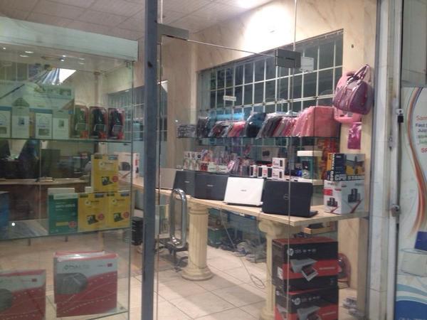 المحل المسروق