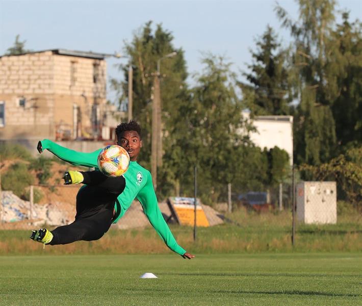 الأخضر الشاب يعاود تدريباته استعداداً لمواجهة بنما