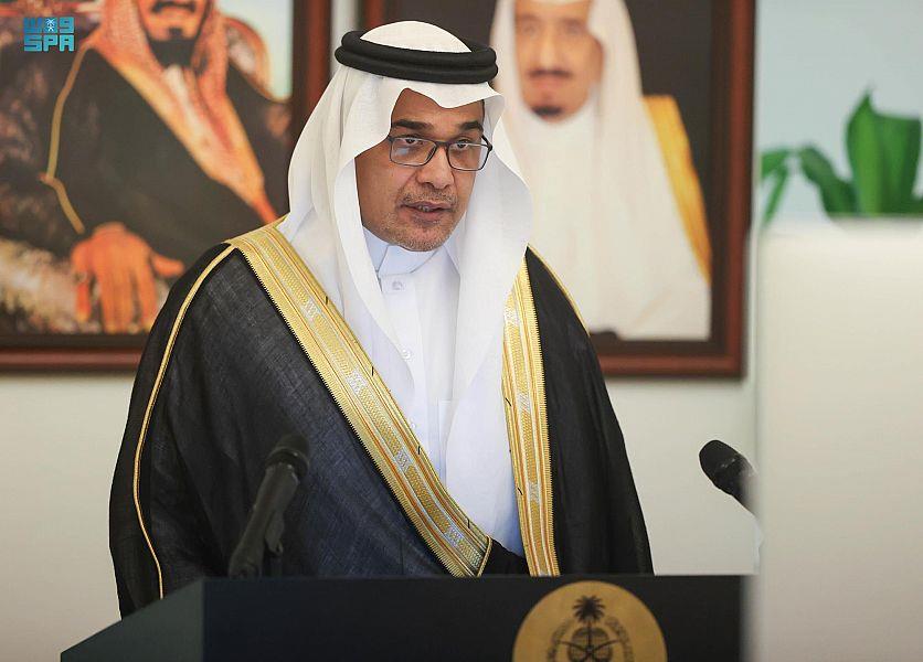 السفراء المعينون حديثاً لدى عدد من الدول يؤدون القسم أمام خادم الحرمين