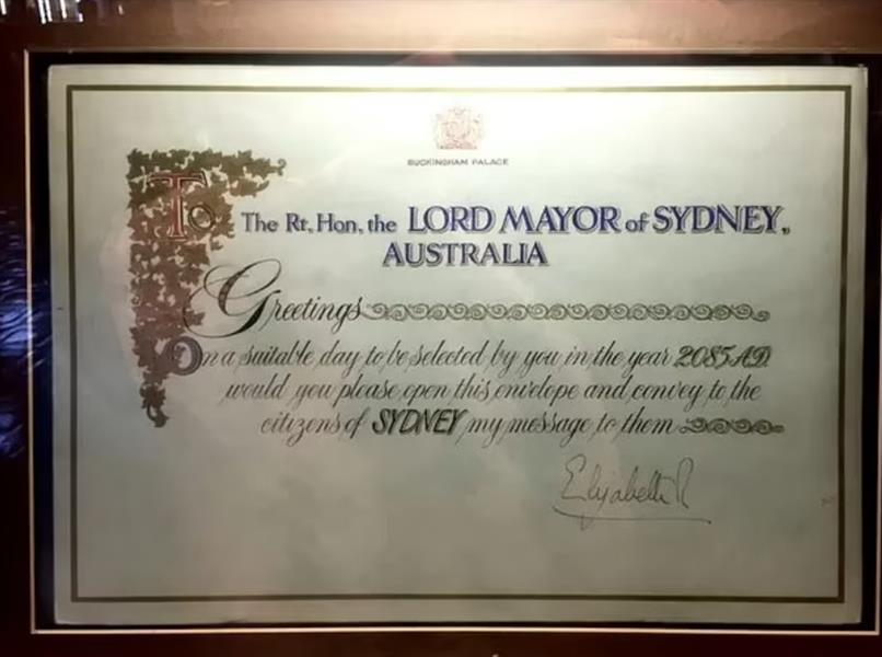 رسالة سرية كتبتها الملكة إليزابيث