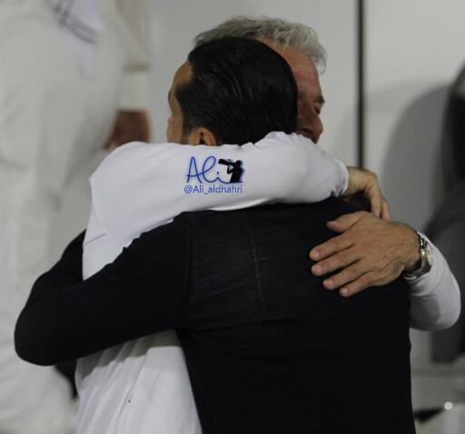 الجابر يلتقي غيريتس في مدرجات السد