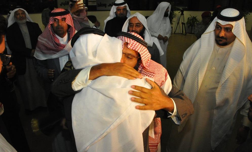 وصول الشراري والغامدي إلى الرياض قادمين من جيبوتي