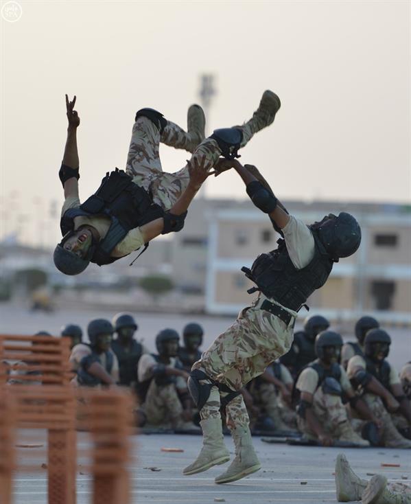 العرض العسكري لقوات الأمن الخاصة برعاية ولي العهد العرض العسكري لقوات الأمن الخاصة برعاية ولي العهد