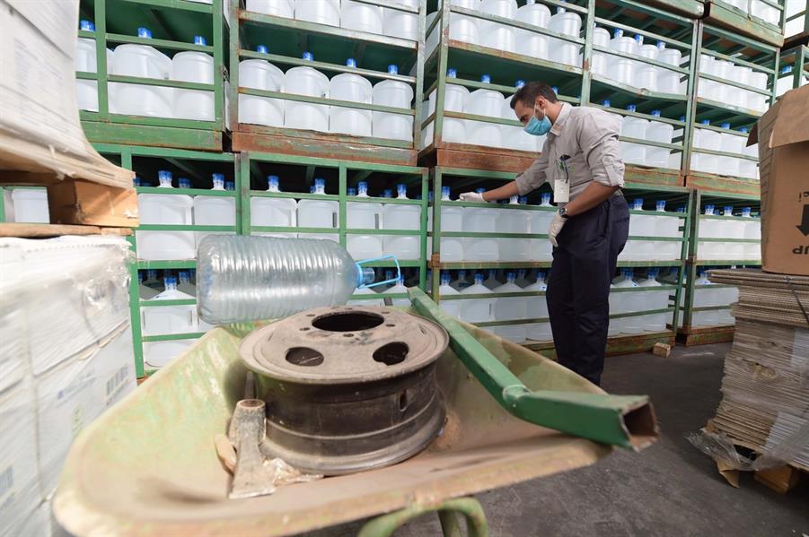 بعد تأثر معداته بـ