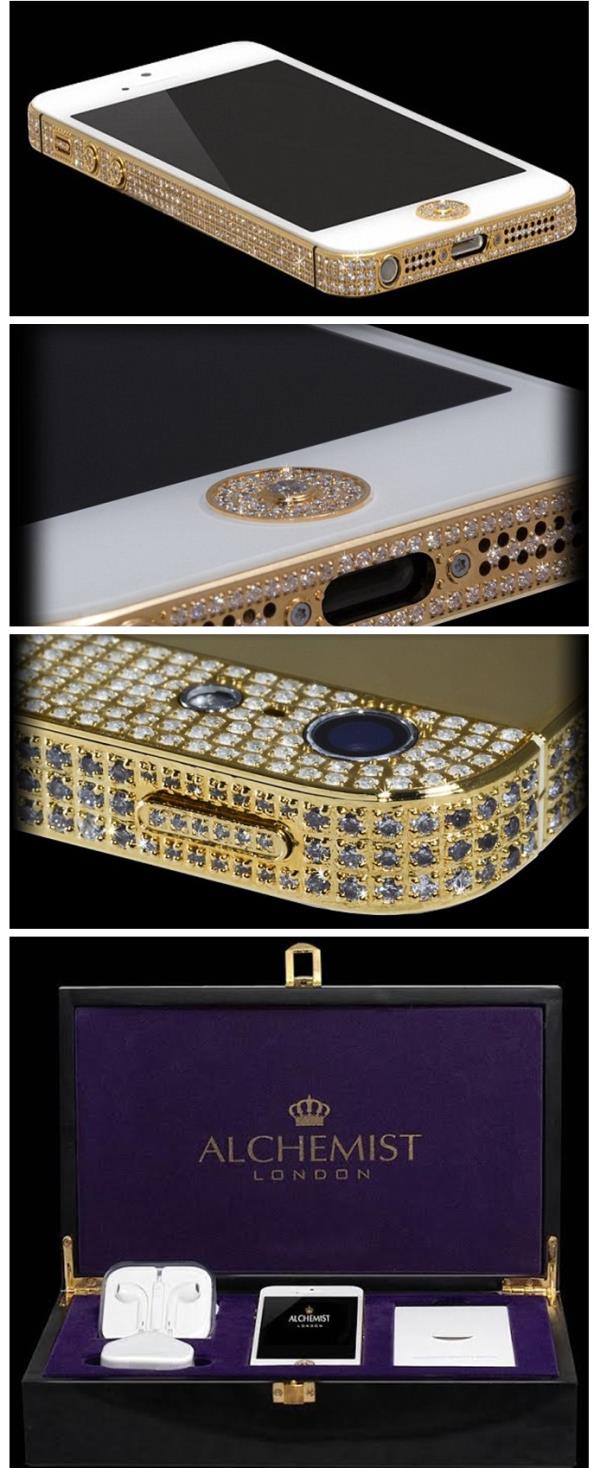 آيفون مرصع بالماس للبيع بمليون دولار