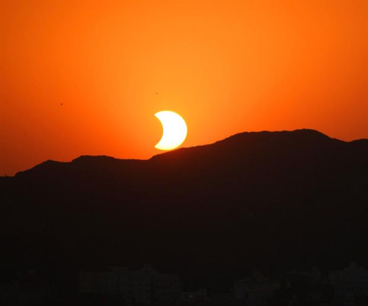 كسوف الشمس في سماء المملكة