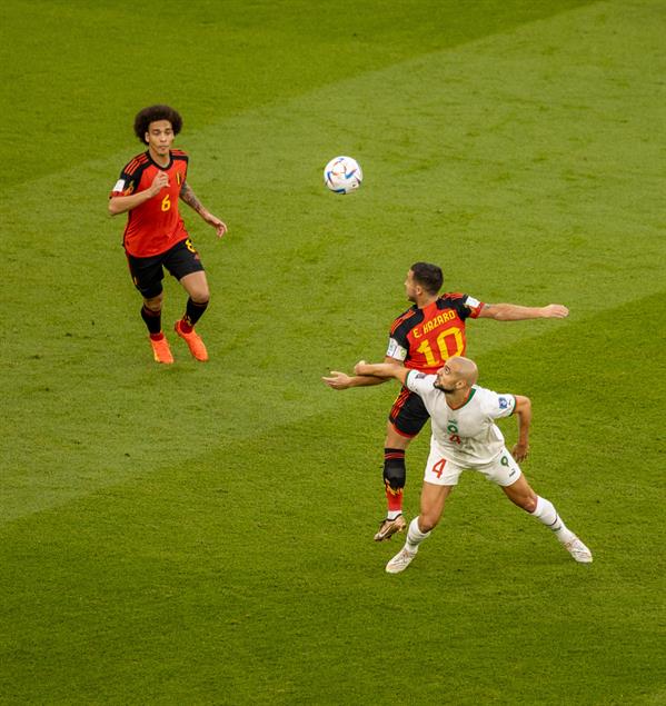 مباراة المغرب وبلجيكا