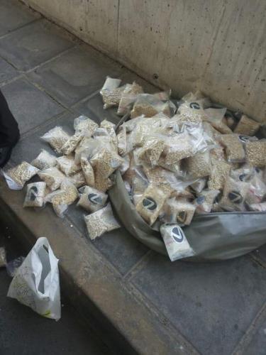 بالصور.. إحباط تهريب 4 مليون حبة مخدرة مخبأة في سيارة قادمة من الأردن