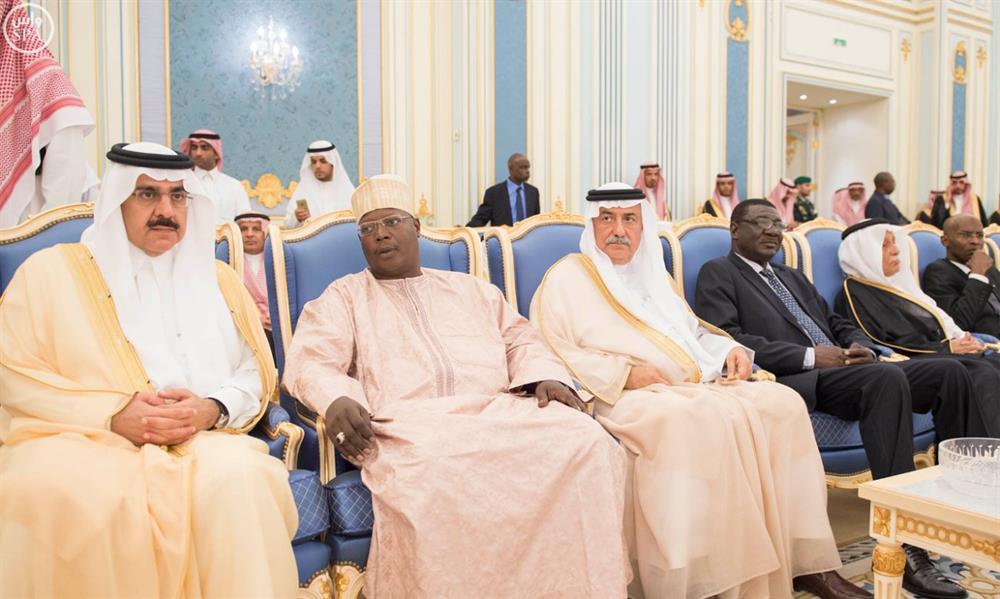  خادم الحرمين الشريفين يستقبل فخامة رئيس جمهورية تشاد