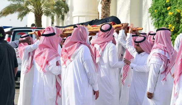 وداع ابناء مدير جامعة الجوف