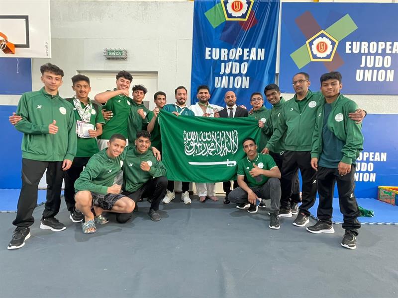 لاعب المنتخب للجودو 