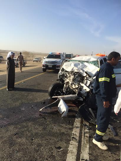 السيارة بعد الحادث