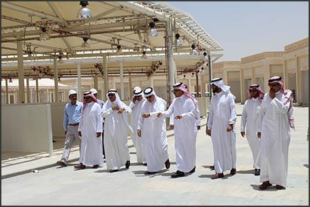 أمين منطقة الرياض يتفقد حراج ابن قاسم الجديد