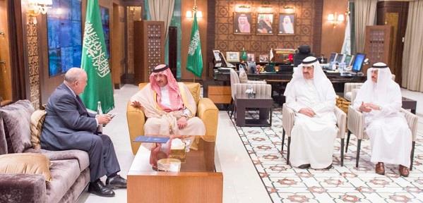 بالصور.. ولي العهد يستقبل سفير الولايات المتحدة الأمريكية لدى المملكة
