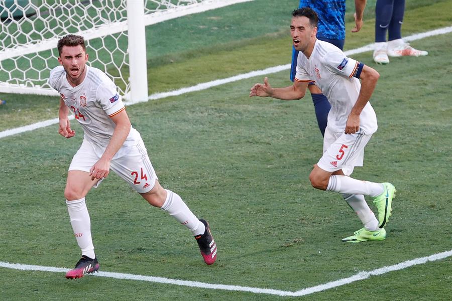 إسبانيا تضرب سلوفاكيا بخماسية وتتأهل لدور الـ 16 بيورو 2020 (فيديو وصور)