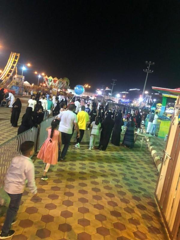 إغلاق متنزه بطريق الهدا خالف تعليمات التباعد