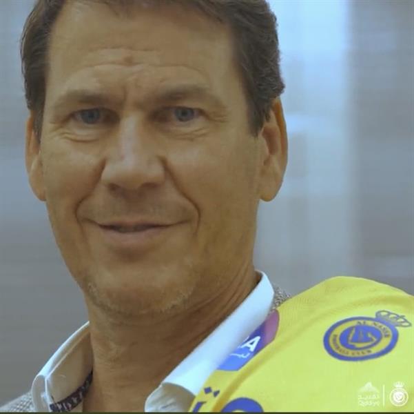 رودي غارسيا المدير الفني لفريق النصر رودي غارسيا المدير الفني لفريق النصر