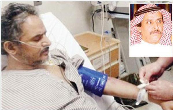 النفيعي على سرير المرض