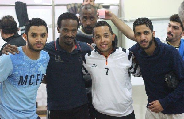 بالصور .. الشباب يحتفل بالأسطا ورافينها