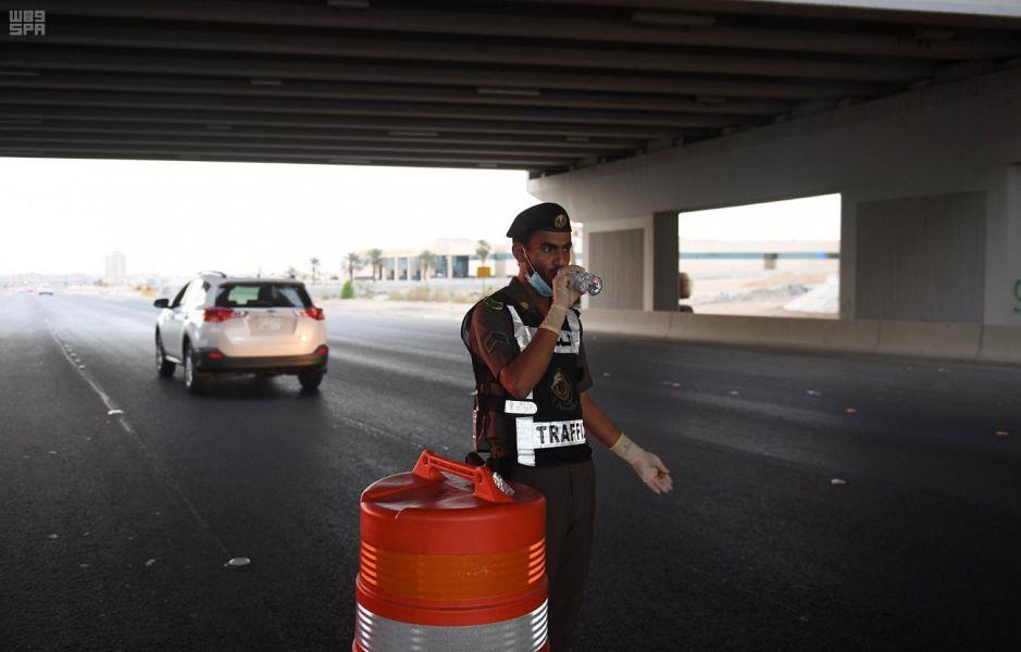 جهود رجال الأمن خلال 