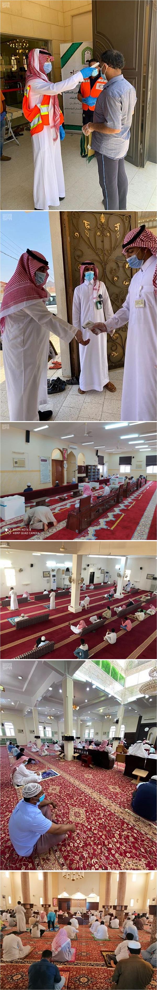 شاهد التزام كامل بالإجراءات الوقائية