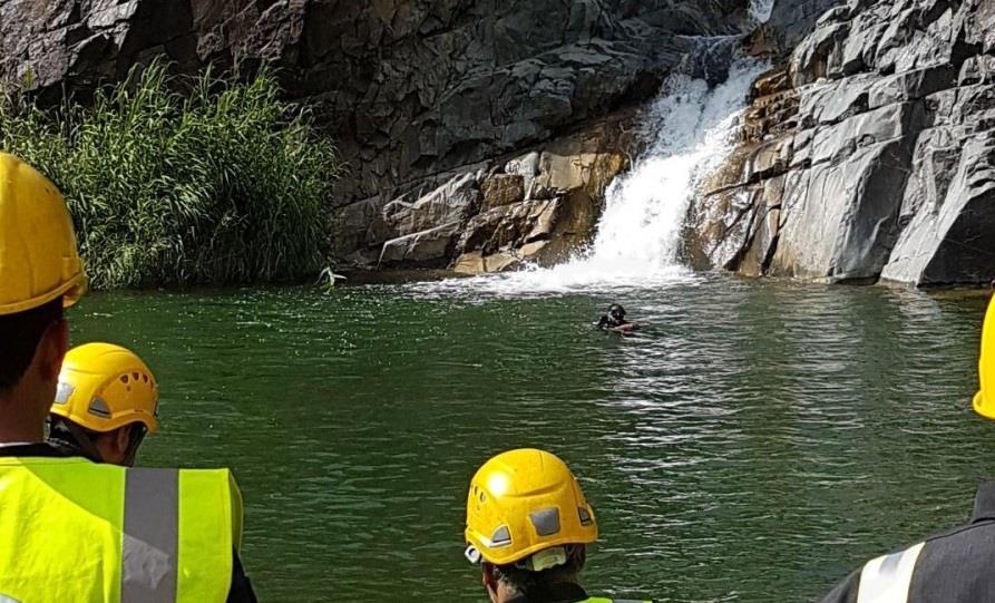 وفاة شاب جامعي غرقاً أمام أقرانه بشلالات 